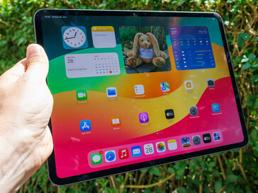 Utilizzo di Apple iPad Pro 13 all'aperto