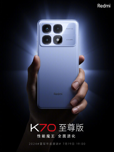 ... e Redmi K70 Extreme Edition. (Fonte: Xiaomi via Weibo)