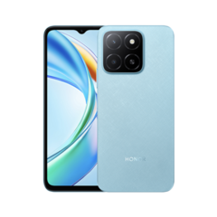 Honor X5b Plus nella colorazione Flowing Blue (Fonte immagine - Honor)