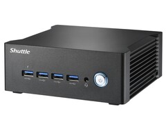 Il nuovo mini PC NA10H7 può essere configurato con una memoria fino a 64 GB (Fonte immagine: Shuttle)