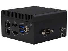 Il nuovo mini PC UP Squared 7100 Edge ha una selezione di porte versatile (Fonte: Aaeon)