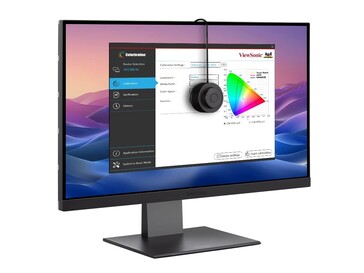 Il monitor 5K può essere calibrato (Fonte immagine: ViewSonic)