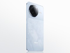 Il Redmi K80 in Xiyue Blue. (Fonte immagine: Redmi)