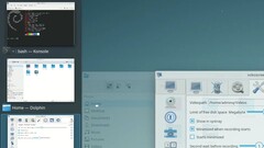 Il desktop di Q4OS 5 Aquarius (Fonte: OpenSourceFeed)