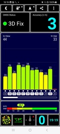 Ricezione GPS all'aperto