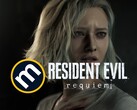 Grace da Resident Evil Requiem mostrata con il logo di Metacritic