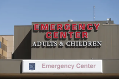 Il Centro di emergenza per adulti e bambini dell&#039;UMC, situato al 602 di Indiana Ave, visto il 27 settembre 2024 a Lubbock, Texas. (Fonte: Avalanche-Journal)