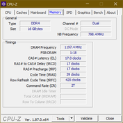 CPU-Z Memoria