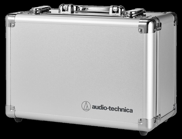 Ogni ATH-ADX3000 viene fornito con una custodia in alluminio imbottita. (Fonte: Audio-Technica)