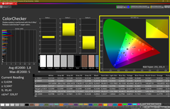 CalMAN - Color Checker (calibrato)