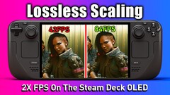 Il Lossless Scaling su Steam Deck OLED mostra risultati positivi nei primi test (fonte: ETA Prime)