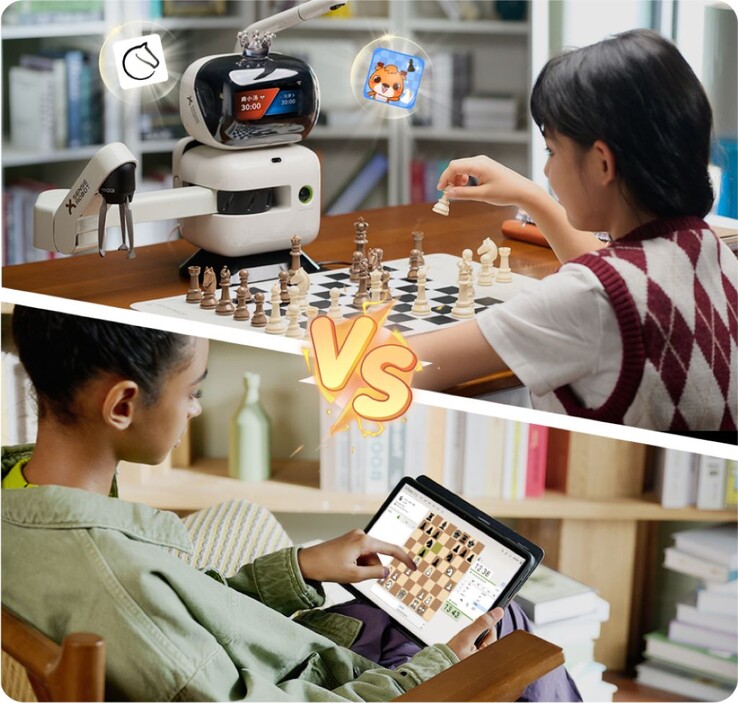 Il robot SenseRobot Chess è dotato di connettività Lichess online per giocare contro avversari di tutto il mondo. (Fonte: SenseRobot)