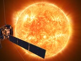 Un'immagine del Sole ripresa dal Solar Orbiter (Fonte: ESA; ritagliata)