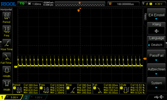 152 cd/m² - 25 % di luminosità