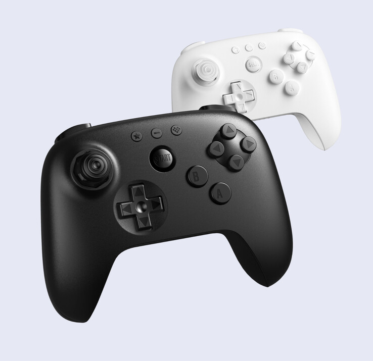 L'8BitDo 64 è disponibile con finiture in bianco e nero, proprio come l'Analogue 3D. (Fonte: 8BitDo)