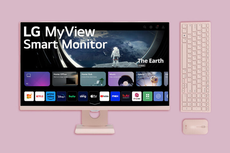 Il nuovo bundle Smart Monitor Desktop Setup. (Fonte: LG)