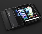 Lo smartphone con display arrotolabile di Samsung potrebbe arrivare già il prossimo anno. (Fonte: Technizo Concept)