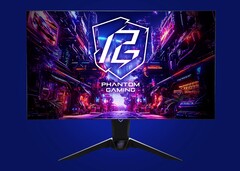 L&#039;ultimo monitor OLED da gioco di ASRock vanta antenne Wi-Fi integrate. (Immagine: ASRock)