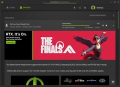 Nvidia GeForce Game Ready Driver 546.33 in download in GeForce Experience (Fonte: Proprio)