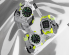 Da sinistra a destra, i modelli Casio G-Shock GA-B001MW-8A, GA-2300MW-8A, GD-B500MW-8. (Fonte immagine: Casio)