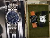 Gli orologi Timex Marlin Moon Phase 40 mm (a sinistra) e MTP-M305L (a destra), nella foto. (Fonte: Timex/Casio)