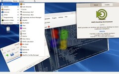 RebeccaBlackOS live Linux - Desktop MATE in Wayland (Fonte: SourceForge)