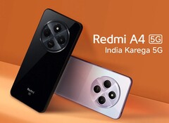 Il Redmi A4 5G è dotato di un processore Qualcomm Snapdragon 4s Gen 2 (Fonte immagine: Redmi)