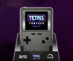 L&#039;edizione da collezione di Tetris Forever viene fornita con un palmare da gioco. (Fonte: Digital Eclipse)