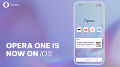 Opera One è ora disponibile su iOS (Fonte: Opera)