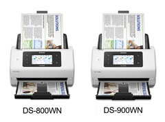 Epson rilascia i veloci scanner documentali aziendali DS-800WN e DS-900WN EdgeLink. (Fonte: Epson)