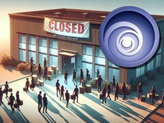 Ubisoft prevede di licenziare 185 dipendenti e di chiudere lo studio di Leamington. (Fonte immagine: DallE3)