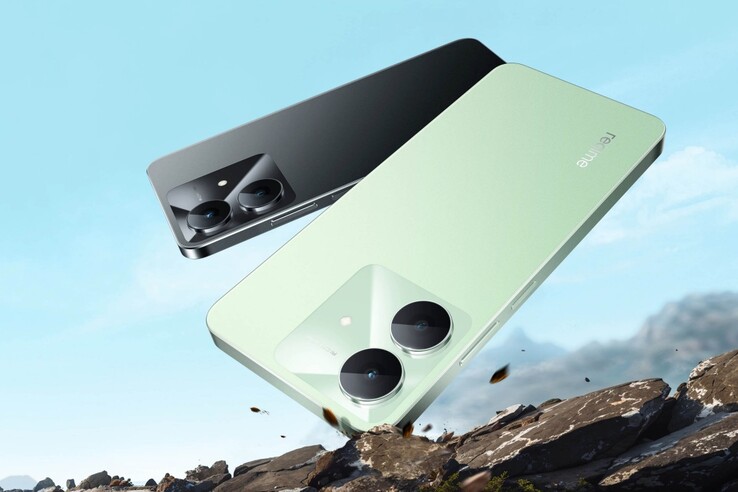 Il Realme Note 60x è disponibile nei colori Wilderness Green e Marble Black (Fonte immagine: Realme)