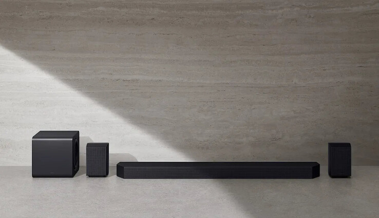 La soundbar Samsung Q990F. (Fonte: Samsung)