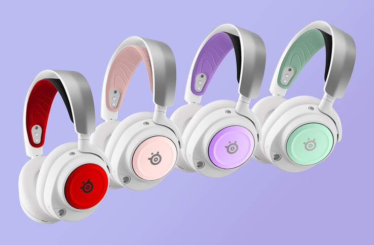 Il colore di Arctis Nova Pro può essere personalizzato con i "booster pack". (Immagine: SteelSeries)