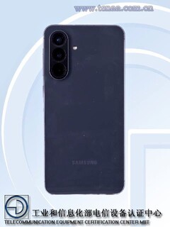 L&#039;aspetto di Samsung Galaxy A56 modifica il design isolato a tripla fotocamera dei precedenti dispositivi Galaxy A. (Fonte immagine: TENAA)