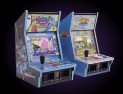 Evercade Alpha verrà fornito con giochi di Street Fighter o Megaman preinstallati di default. (Fonte: Evercade)