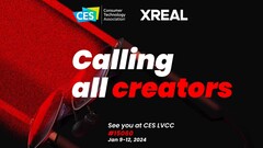 XREAL annuncia la sua presenza al CES 2024. (Fonte: XREAL)