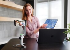 Il supporto per le app di videoconferenza significa che l'attrattiva di Flow Pro va oltre la creazione di contenuti (Fonte: Insta360)