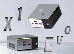 L&#039;EVO-X1 ha un involucro in alluminio. (Fonte: GMKtec)