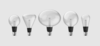 Da sinistra a destra: Globo piccolo, Triangolo, Ellisse, Globo grande, Edison. (Fonte immagine: Philips Hue)