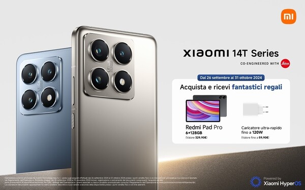 Secondo Amazon Italia, la serie Xiaomi 14T riceverà dei golosi regali di lancio. (Fonte: Amazon Italia via GSMArena)