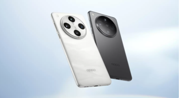 Il Find X8 Pro nei colori bianco perla e nero spaziale (Fonte immagine : Oppo)