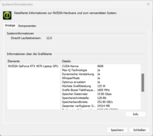 Informazioni sul sistema Nvidia