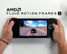 AMD Fluid Motion Frames 2 sembra promettente per i dispositivi a basso consumo (Fonte immagine: ETA Prime su YouTube)