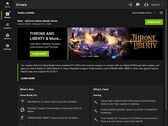 GeForce Note sull'aggiornamento del driver Game Ready 565.90 nell'applicazione Nvidia (Fonte immagine: Own)