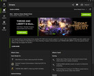 GeForce Note sull'aggiornamento del driver Game Ready 565.90 nell'applicazione Nvidia (Fonte immagine: Own)