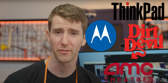 Linus Tech Tips definisce i telefoni Motorola e i computer portatili ThinkPad come &quot;marchi zombie&quot; (fonte: Linus Tech Tips / Youtube)