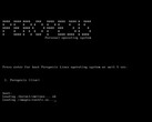 Schermata di avvio di Peropesis Linux (Fonte: LinuxStory)