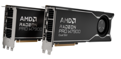 AMD Radeon Pro W7900 è ora disponibile in una variante dual-slot con un MSRP ridotto. (Fonte immagine: AMD)