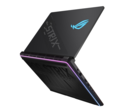 Asus ROG Strix Scar 16 presenta uno chassis con illuminazione AniMe Matrix Vision e Aura Sync RGB. (Fonte: Asus)